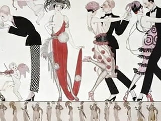 George Barbier - Erotic Fashion Art Deco Illustrator free video