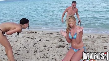 Mofos - Two Perfect Beach Babes Have Some Fun free video