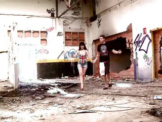 Dark Haired Milf From Germany Gets Smashed In The Abandoned Warehouse free video