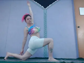 Yoga Beginner Livestream Flash Latina Big Tits free video