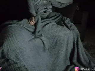 Horror Movie Night, Blanket And Cumshot. The Best free video